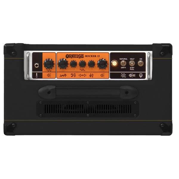 Orange Rocker 15 Ενισχυτής Ηλεκτρικής Κιθάρας 15 Watts, Μαύρος-5