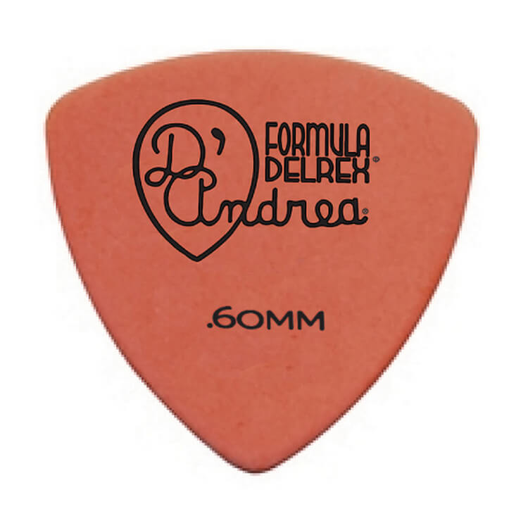 D'Andrea USA RD346 Orange Delrex Πένα 0,60mm (1 Τμχ)-min