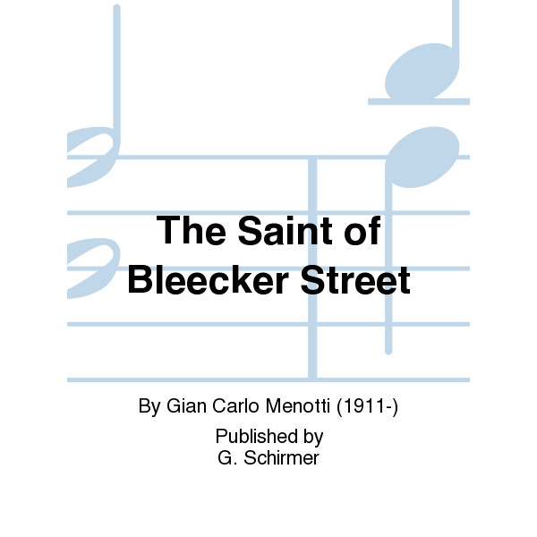 Menotti - The Saint Of Bleecker Street-min