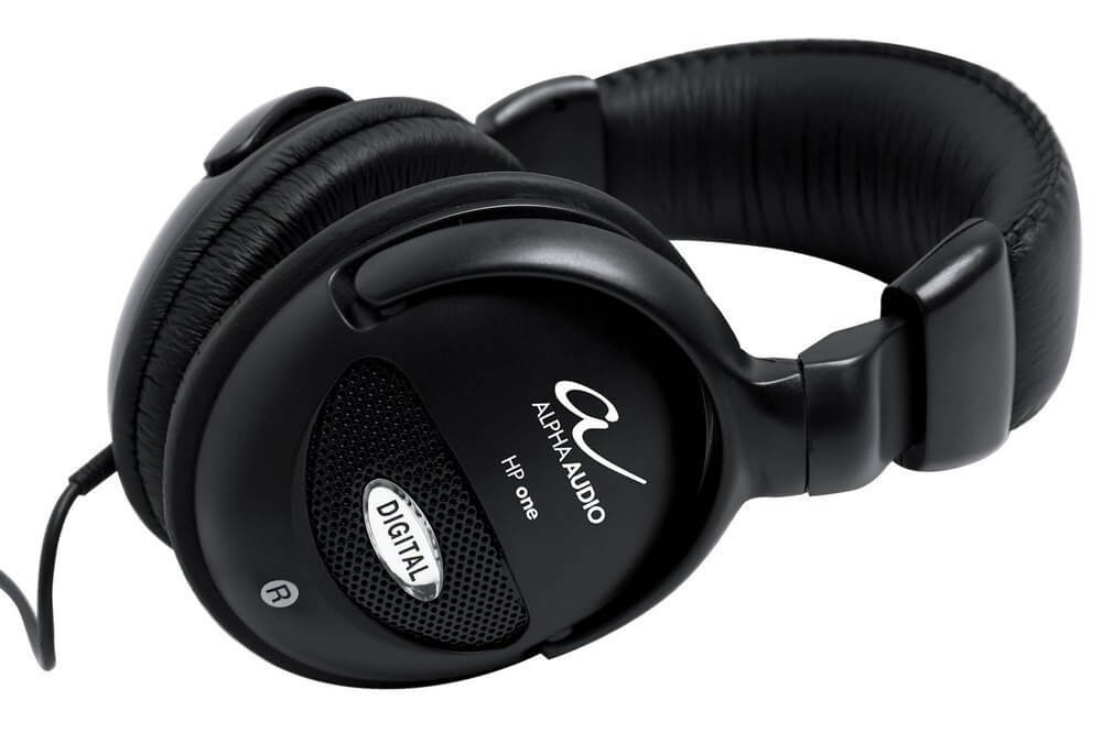 Alpha Audio 170920 Ακουστικά Over-Ears HP-One Μαύρα-min