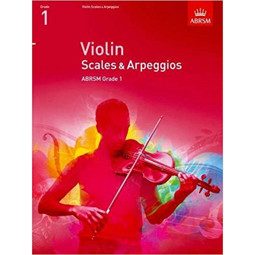 ABRSM Grade 1 Violin Scales and Arpeggios from 2012-min