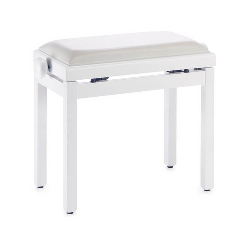 Stagg PB39 WHM SWH Κάθισμα Πιάνου Λευκό Ματ-min