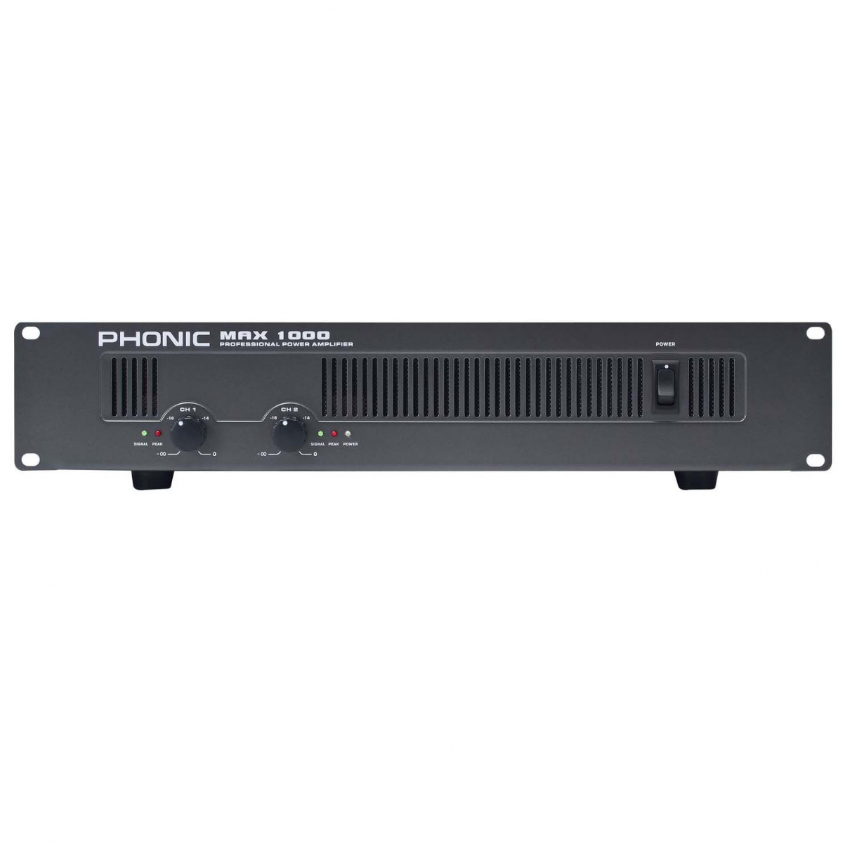 PHONIC MAX-1000 Tελικός Ενισχυτής 2x300W@4Ω-min