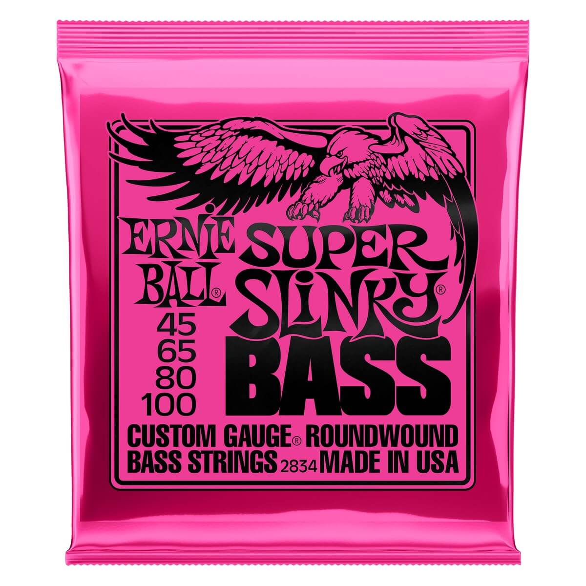 ErnieBall 2834 Super Slinky 0,45 Χορδές Ηλεκτρικού Μπάσου-1