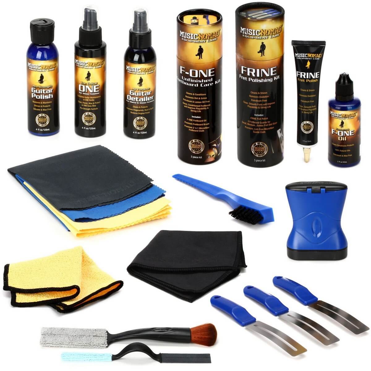 MUSICNOMAD MN292 Total Guitar Spa Kit Σετ Καθαρισμού - Συντήρησης (15 τμχ)-10