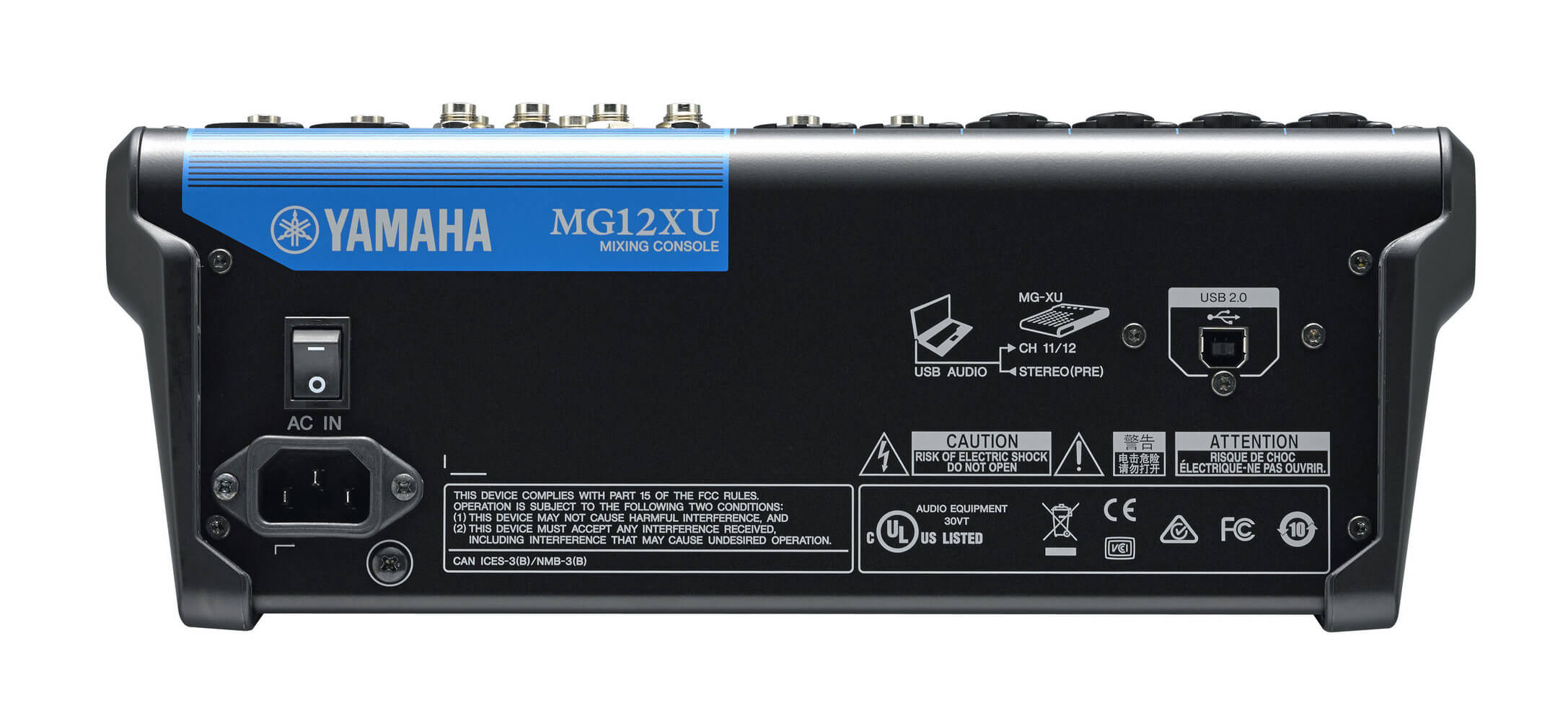 YAMAHA MG-12-XU Αναλογική Κονσόλα-3