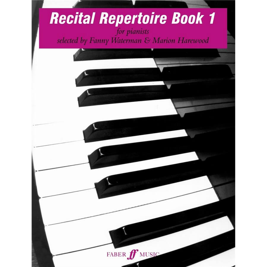 Faber - Recital Repertoire Book 1 - Waterman-Harewood-min