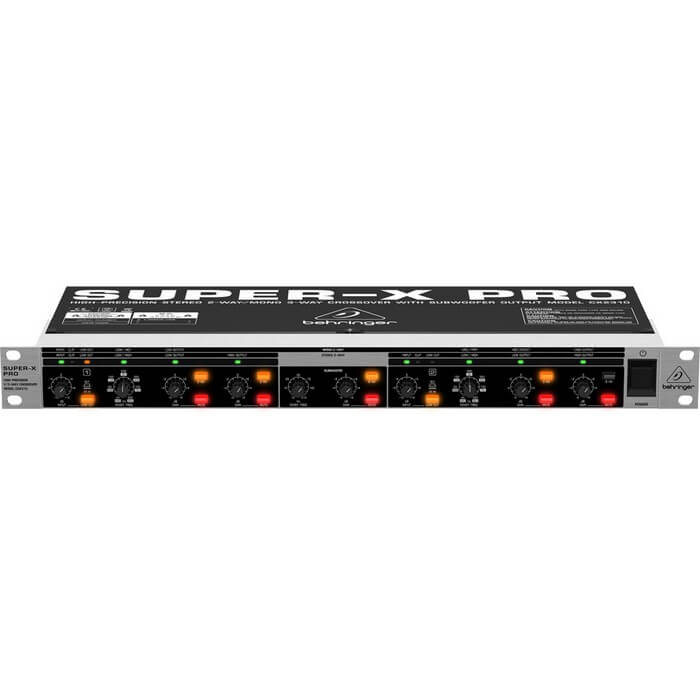 Behringer CX2310 V2 STEREO 2-WAY/MONO 3-WAY CROSSOVER-min