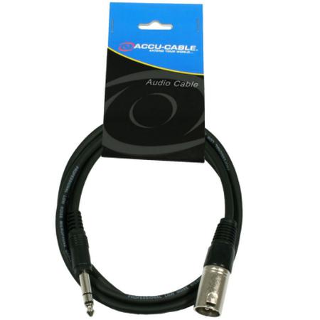Accu-Cable AC-XM-J6S/3 ΚΑΛΩΔΙΟ XLR-JACK 3M-min