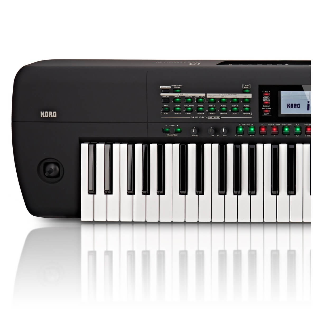 Korg i3 MB Arranger Μαύρο-9