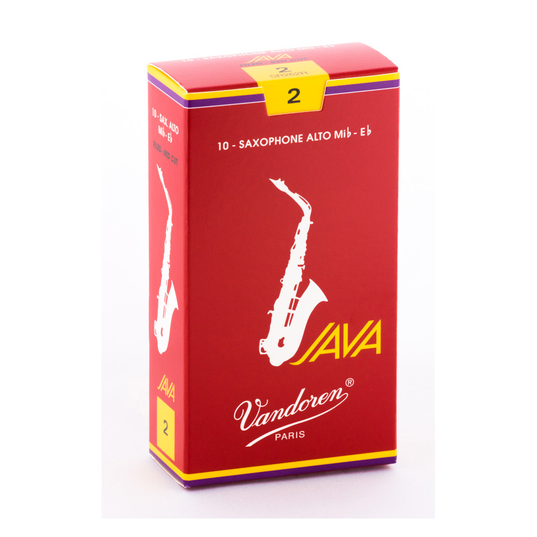 Vandoren Java Red Καλάμια Άλτο Σαξοφώνου Νο.2 ( Τεμ.)-min
