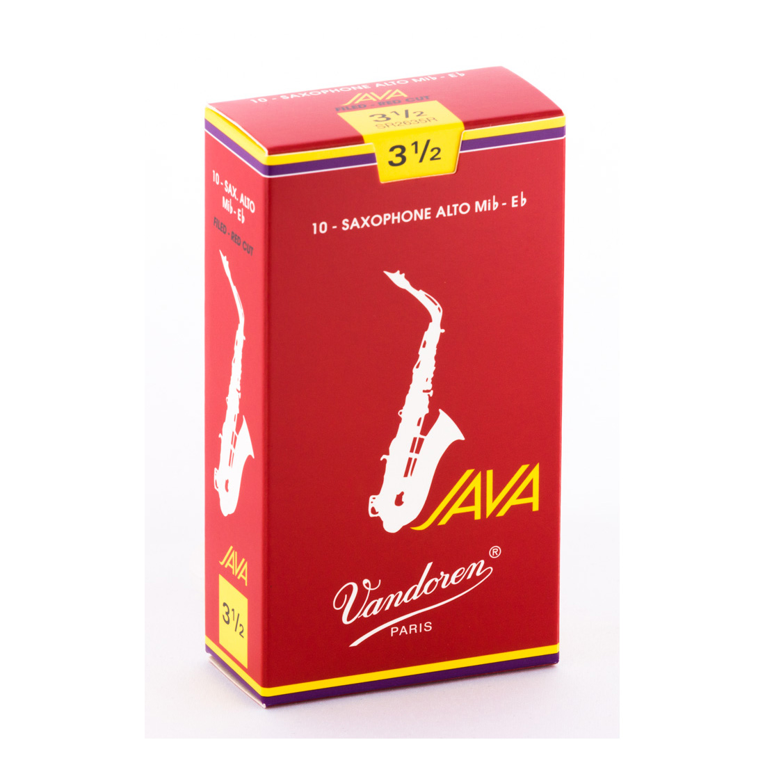 Vandoren Java Red Καλάμια Άλτο Σαξοφώνου Νο. 3 1/2 ( Τεμ.)-min