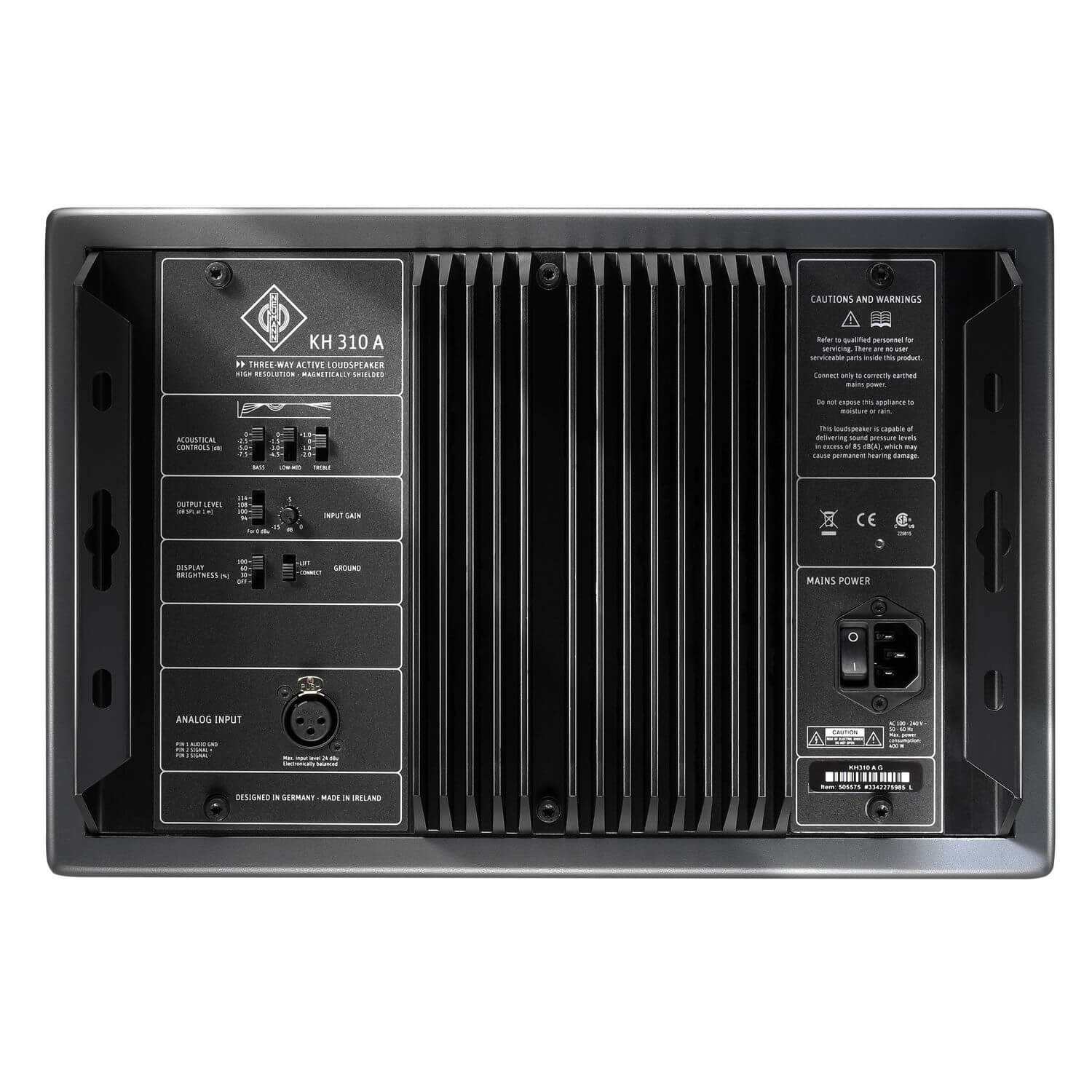 NEUMANN KH-310-A-R Δεξιό Aυτοενισχυόμενο Ηχείο Studio Monitor (Τεμάχιο)-2-min