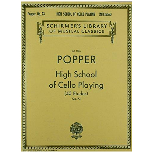 David Popper - High School Of Cello Playing Opus. 73-min