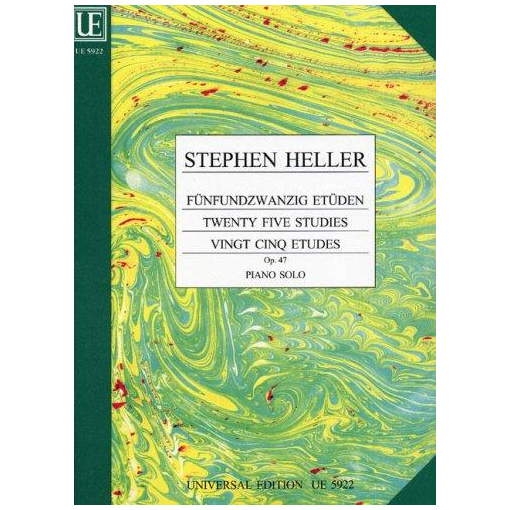 Stephen Heller - 25 Studi op. 47 / Εκδόσεις Universal-1