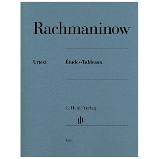 Sergei Rachmaninoff - Etudes Tableaux (Complete) / Εκδόσεις Henle Verlag- Urtext-min