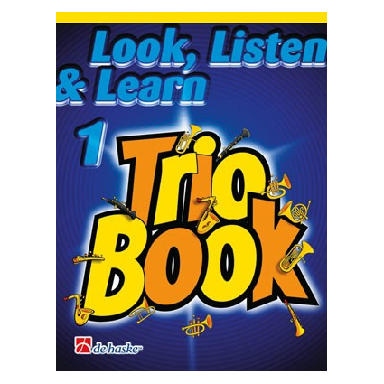 Look Listen & Learn Trio part 1 - Alto/Baritone Saxophone BK/CD-min