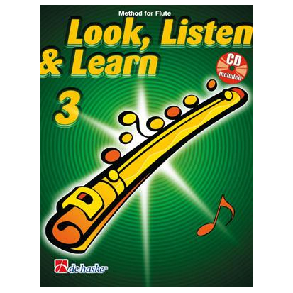 Look Listen & Learn part 3 - Flute BK/CD-min