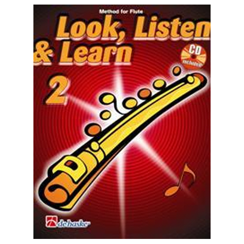 Look Listen & Learn part 2 - Flute BK/CD-1