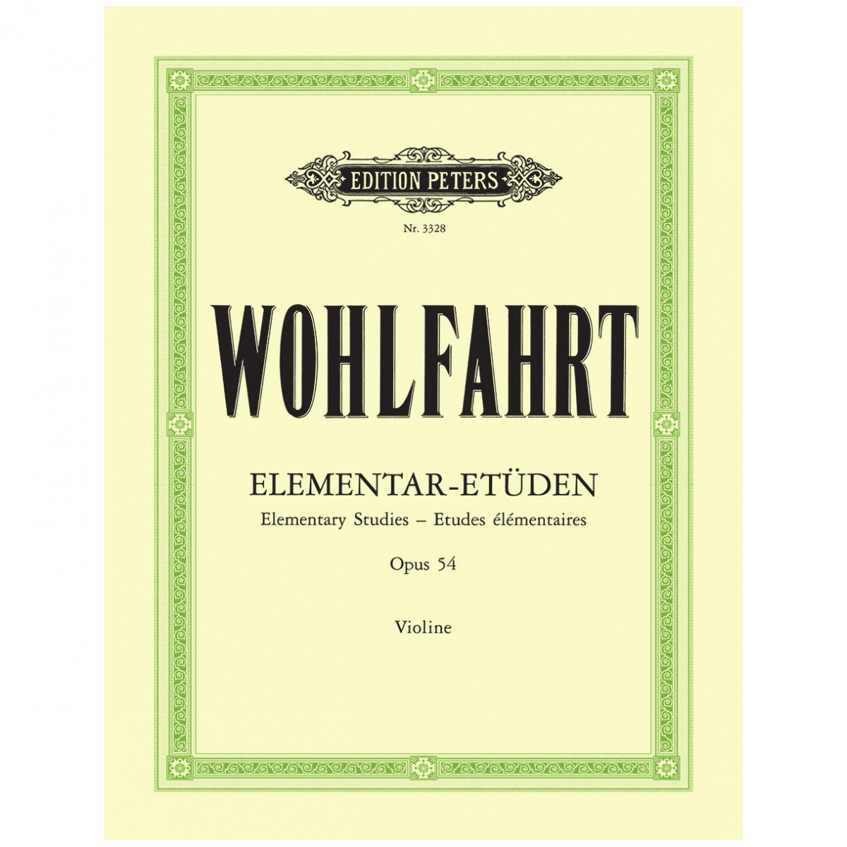Franz Wohlfahrt - 40 Elementary Studies Op. 54-min