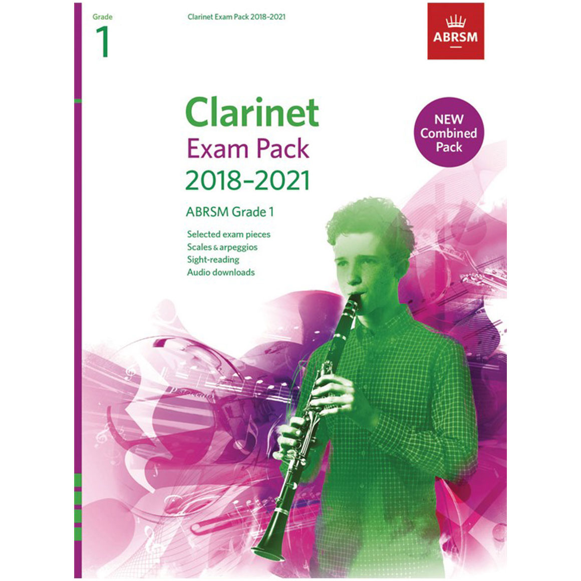 ABRSM Clarinet Exam Pieces 2018-2021 Grade 1 B/AUD-min