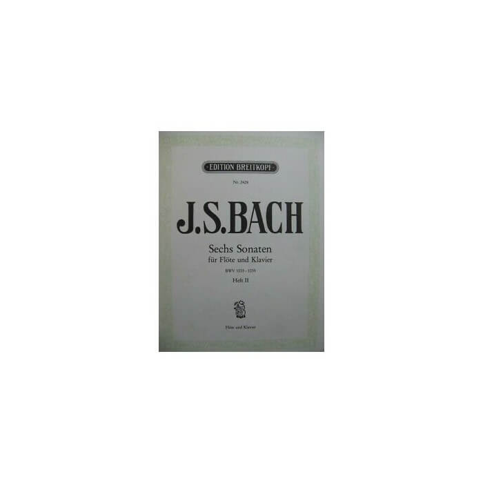 Bach J.S. - Sonates  N.2-min