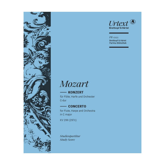 Mozart - Concerto Kv299 (297C) Fl - Harfe-min