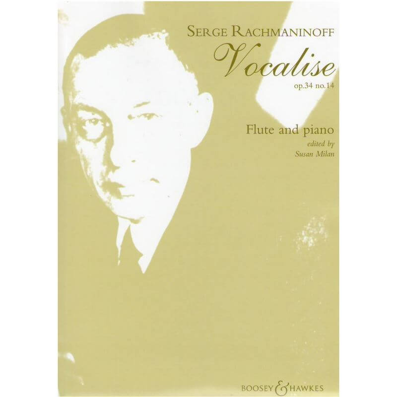 Rachmaninoff - Vocalise Op.34 N.14 Flute and Piano-min