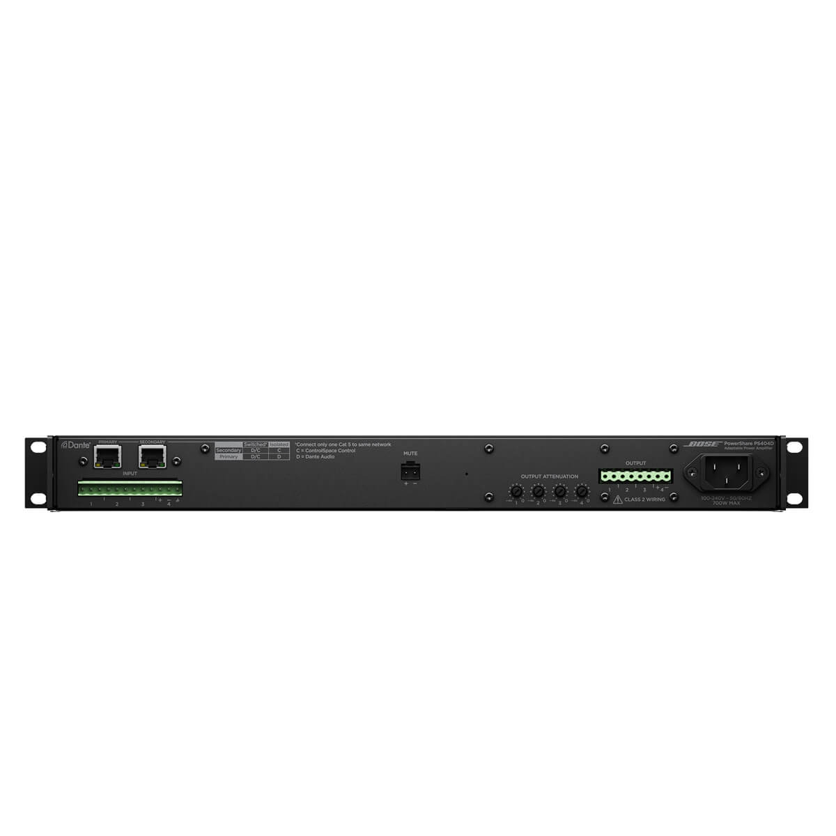 Bose PowerShare PS404D Τελικός Ενισχυτής-4
