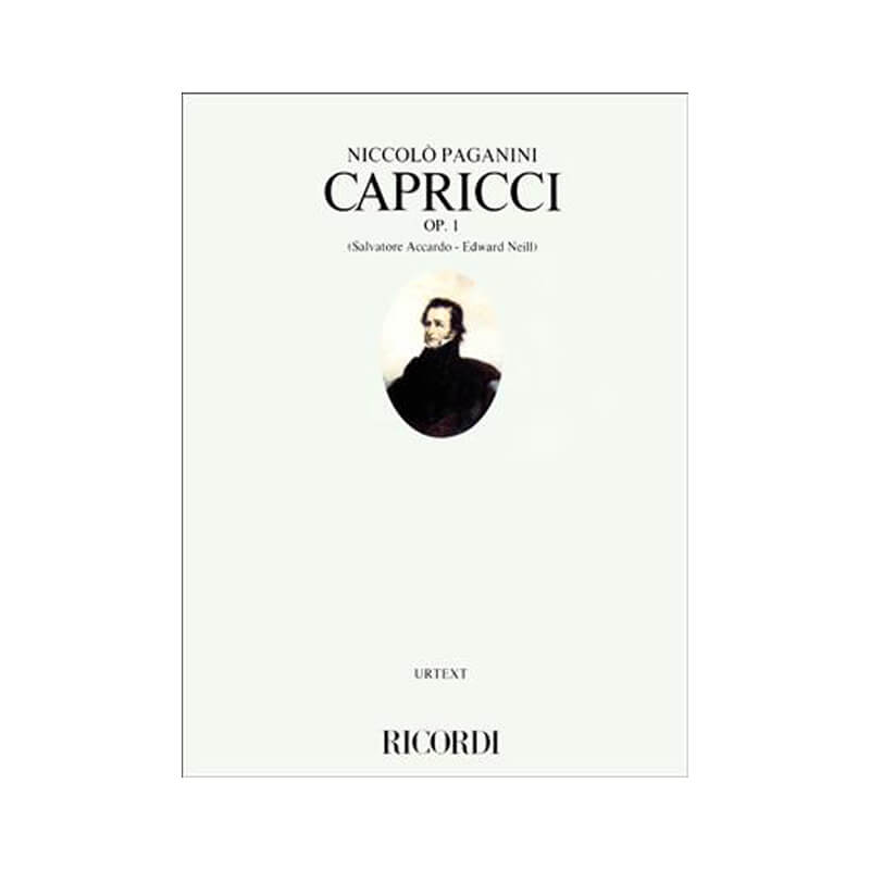 Nikolo Paganini - 24 Capricci Op. 1 / Εκδόσεις Ricordi-min