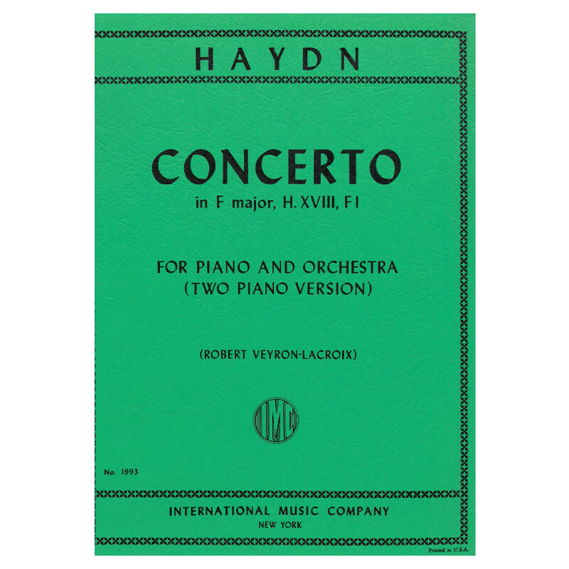Haydn Concerto In F Maj.-min
