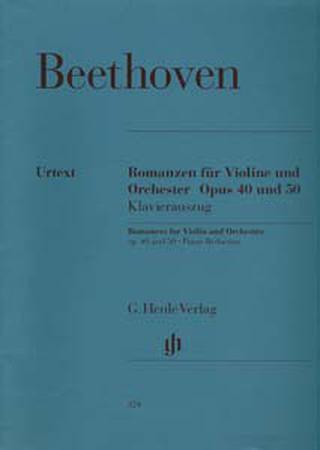 Ludwig Van Beethoven - Romances For Violin And Orchestra Op. 40 & 50/ Εκδόσεις Henle Verlag-Urtext-min