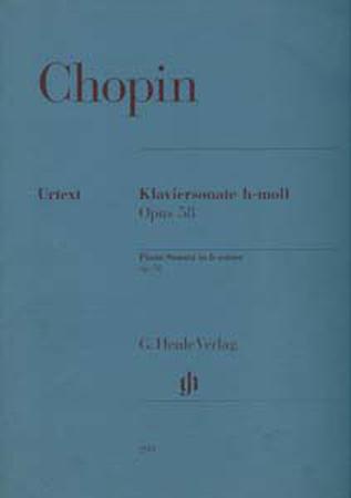 Frederic Chopin - Piano Sonata B Minor Op. 58/ Εκδόσεις Henle Verlag- Urtext-min