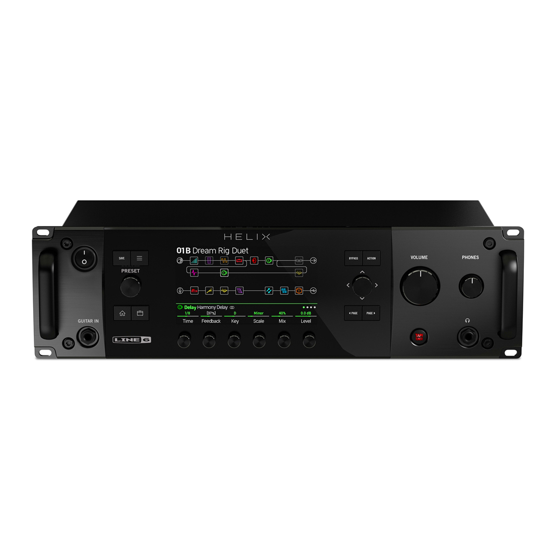 LINE 6 Helix Rack Προενισχυτής Ηλεκτρικής Κιθάρας-min