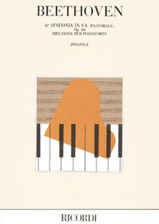L.V. Beethoven - 6a Sinfonia in Fa (Pastorale) op. 68 (Riduzione per pianoforte) / Εκδόσεις Ricordi-min