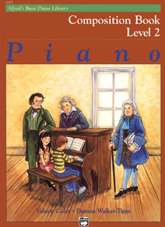 Alfred's Basic Piano Library-Composition Book-Level 2-min