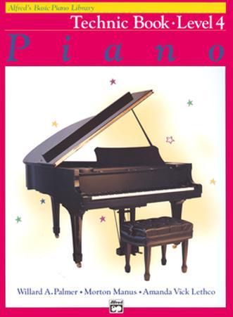 Alfred's Basic Piano Library-Technic Book Level 4-1