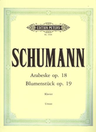 Robert Schumann - Arabesque op. 18 / Blumenstuck op. 19 (Urtext) / Εκδόσεις Peters-1