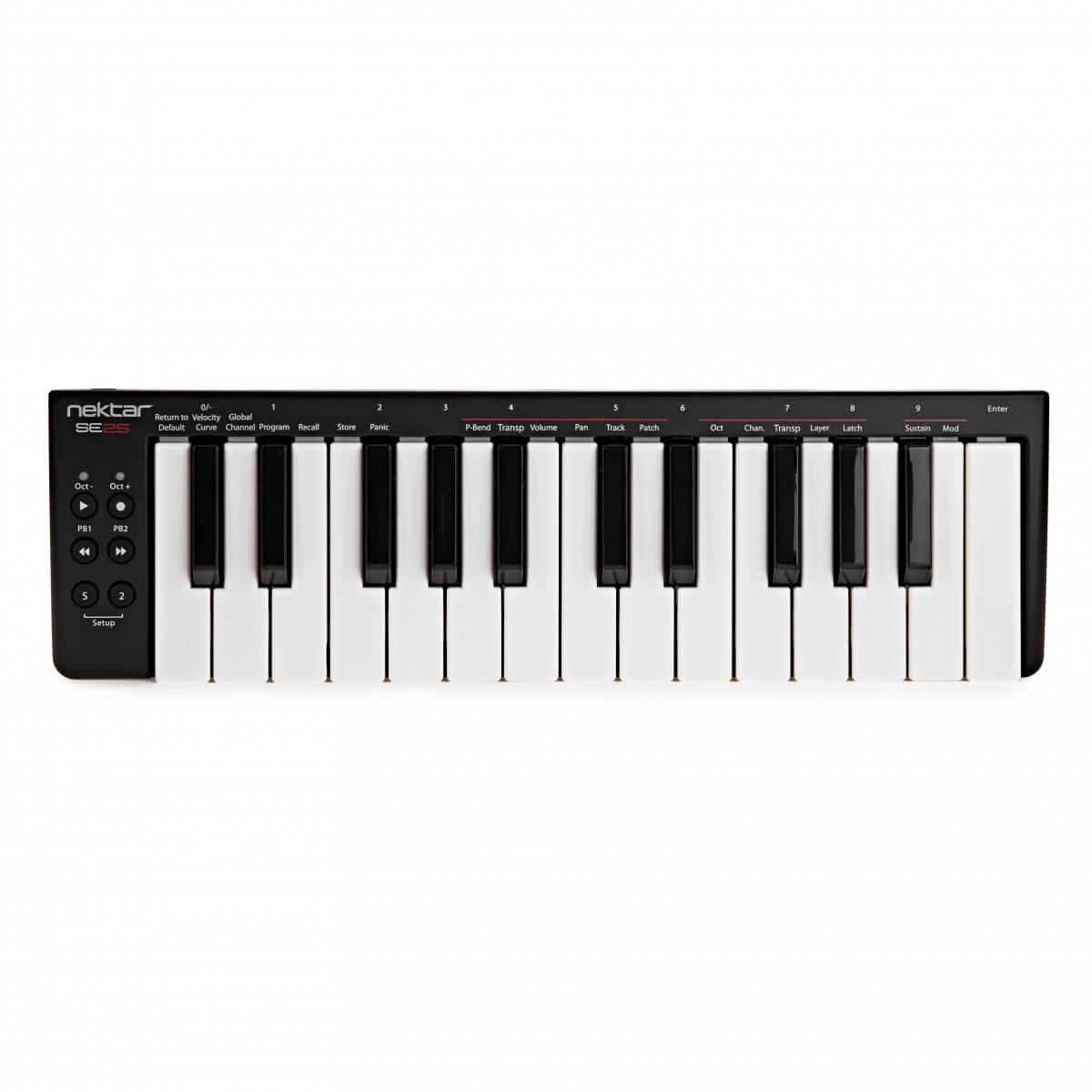 Nektar SE25 Mini Midi Keyboard Black-min