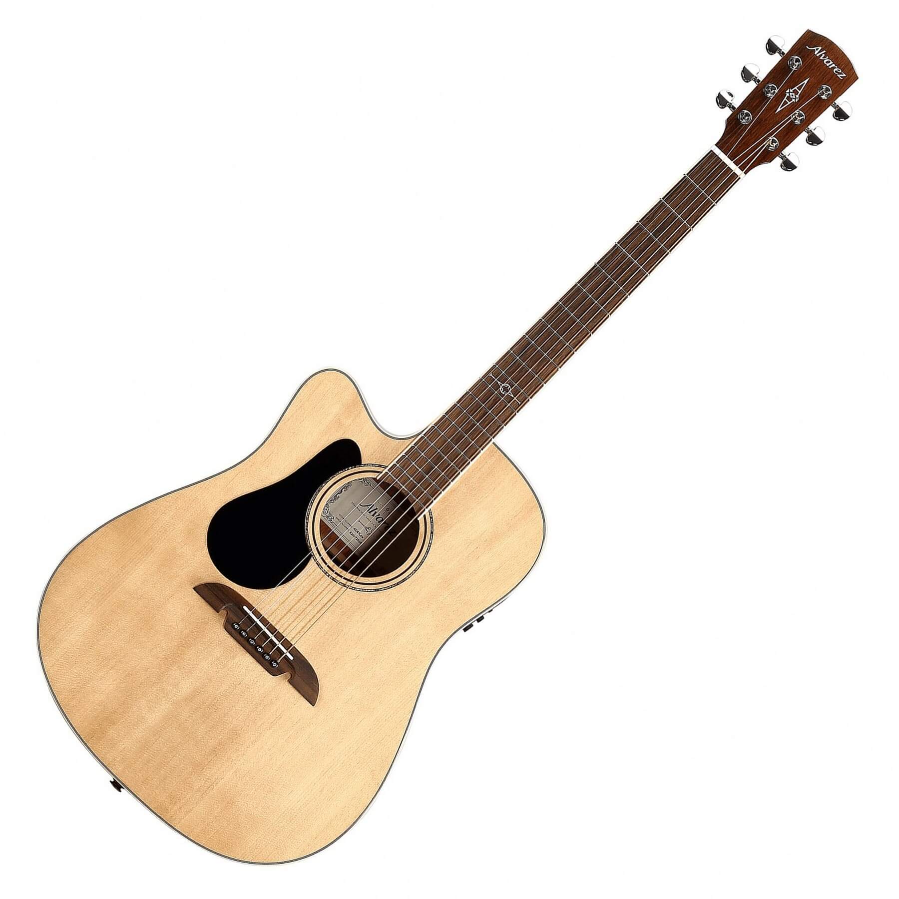 Alvarez AD60Lce Dreadnought Ηλεκτροακουστική Κιθάρα Natural Αριστερόχειρη-min