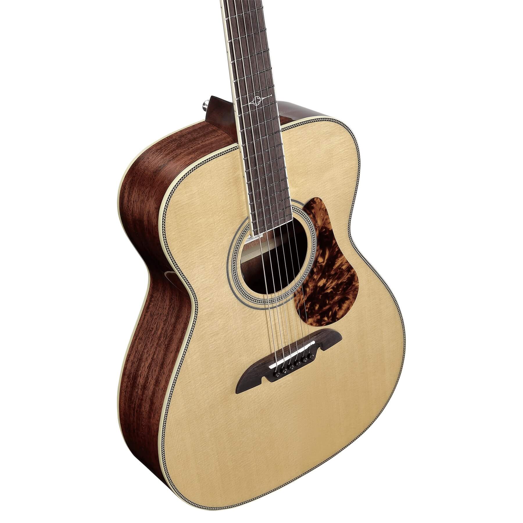 Alvarez Masterworks MF60e Herringbone OM Ηλεκτροακουστική Κιθάρα Natural (με Θήκη)-7