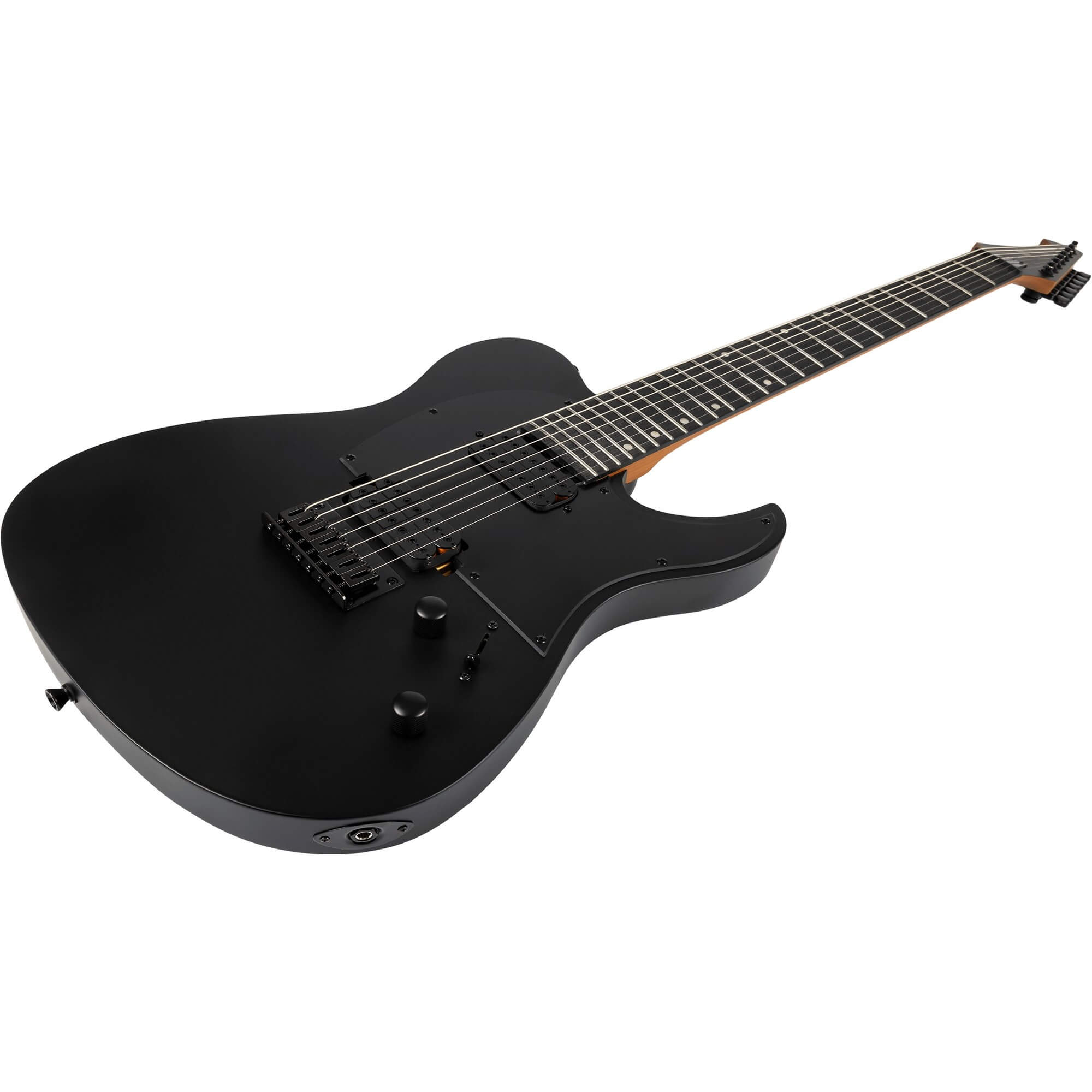 Spira T-407 MBK Ηλεκτρική Κιθάρα 7άχορδη Satin Black-2-min