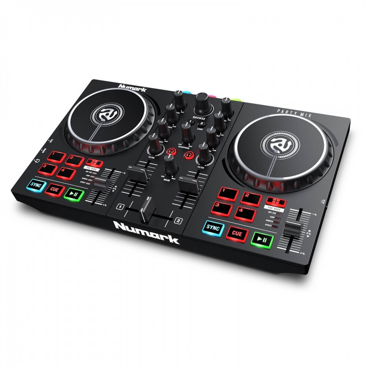 Numark Party Mix Mk-II DJ Controller-2-min