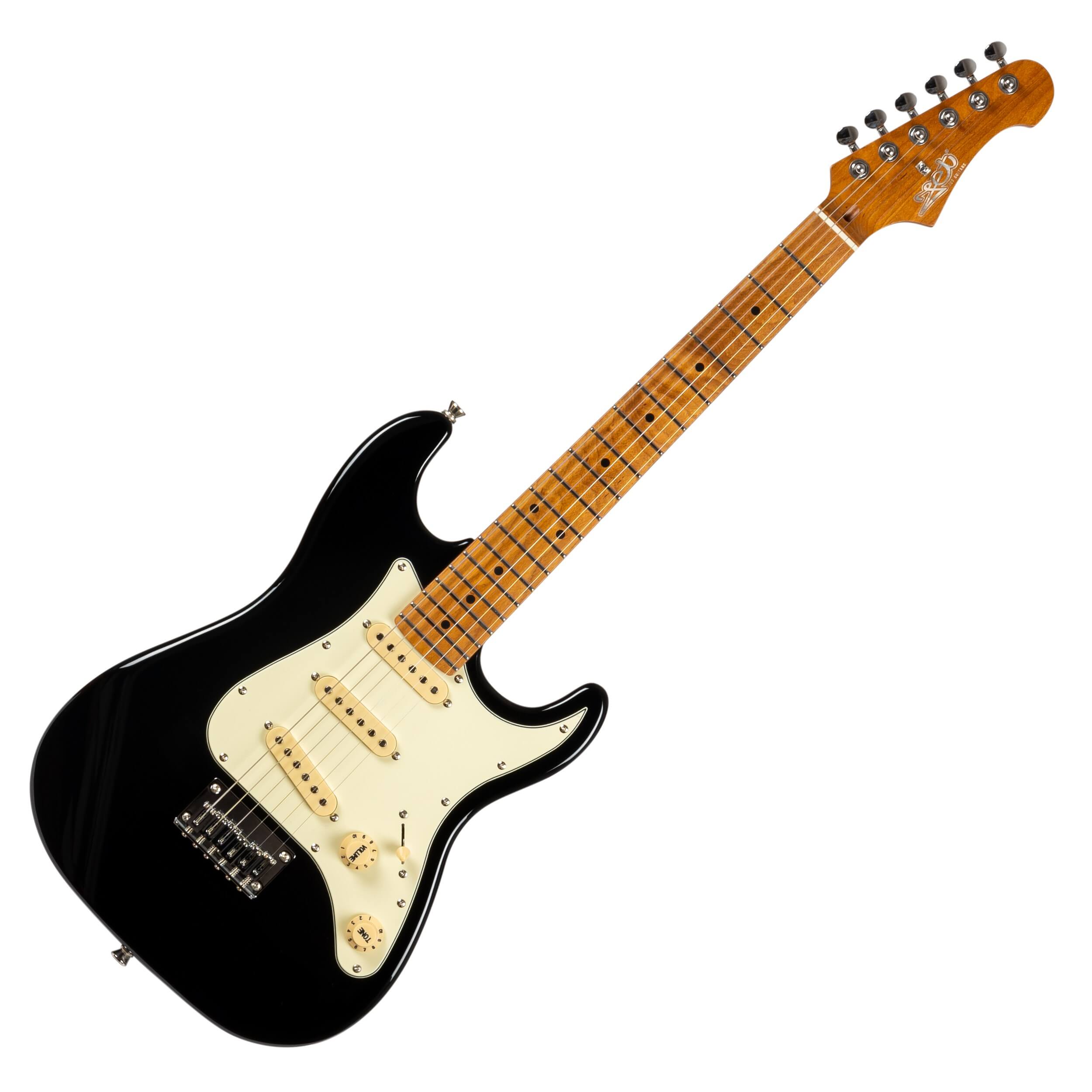 JET JS-300 MINI BK Stratocaster Ηλεκτρική Κιθάρα 3/4 Black-min