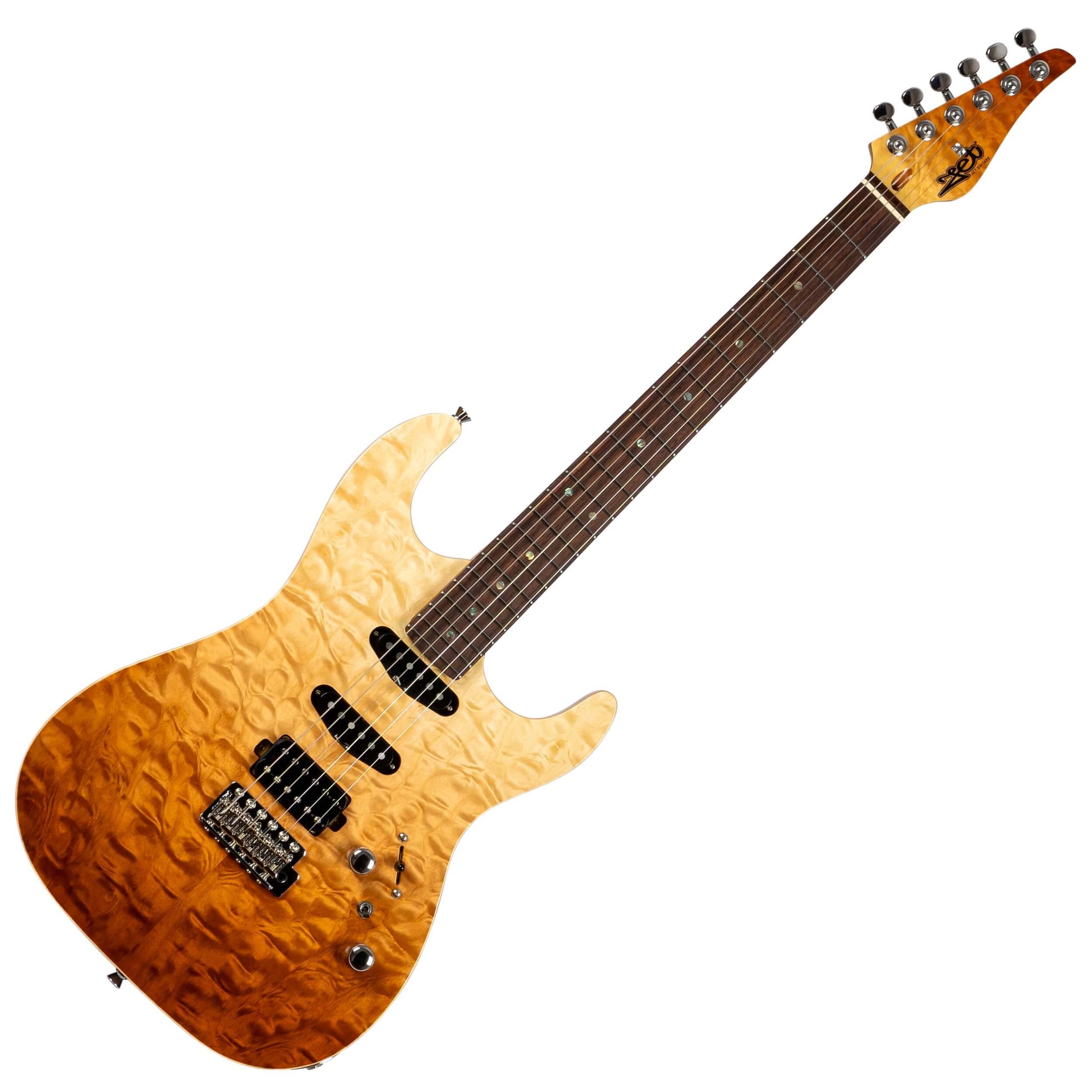 JET Elite JS-45 Stratocaster HSS Ηλεκτρική Κιθάρα Fireburst-min