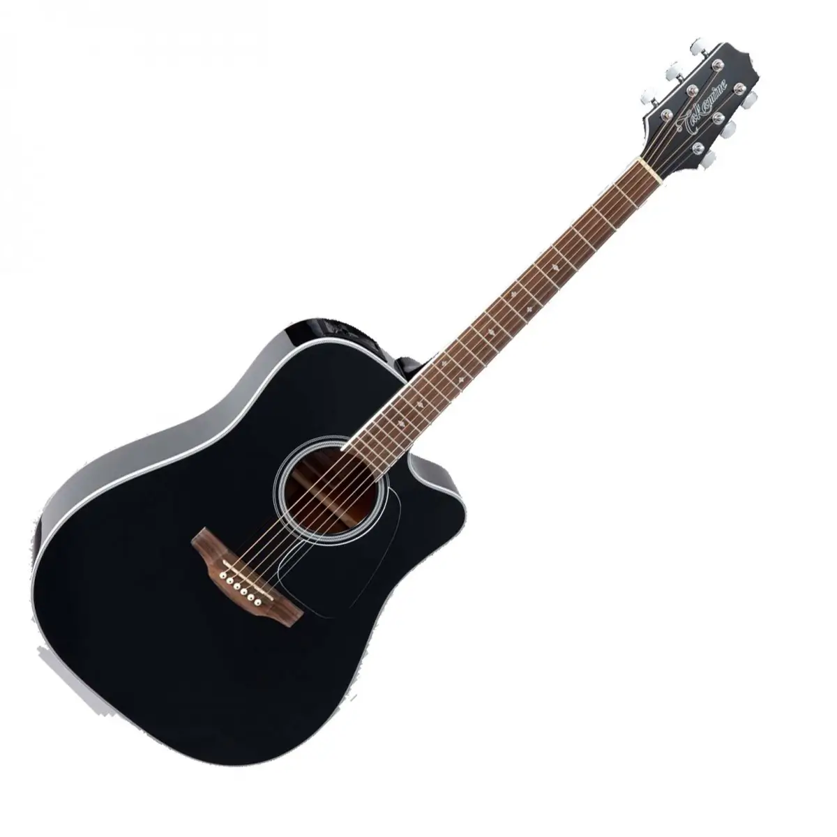 Takamine GD34CE-BLK Dreadnought Ηλεκτροακουσική Κιθάρα Μαύρη (με Θήκη)-min