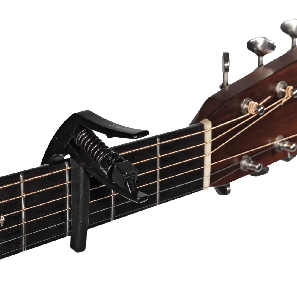 D'Addario PW-CP-10 Artist Καποτάστο Ηλεκτρικής/ Ακουστικής Κιθάρας Μαύρο-3