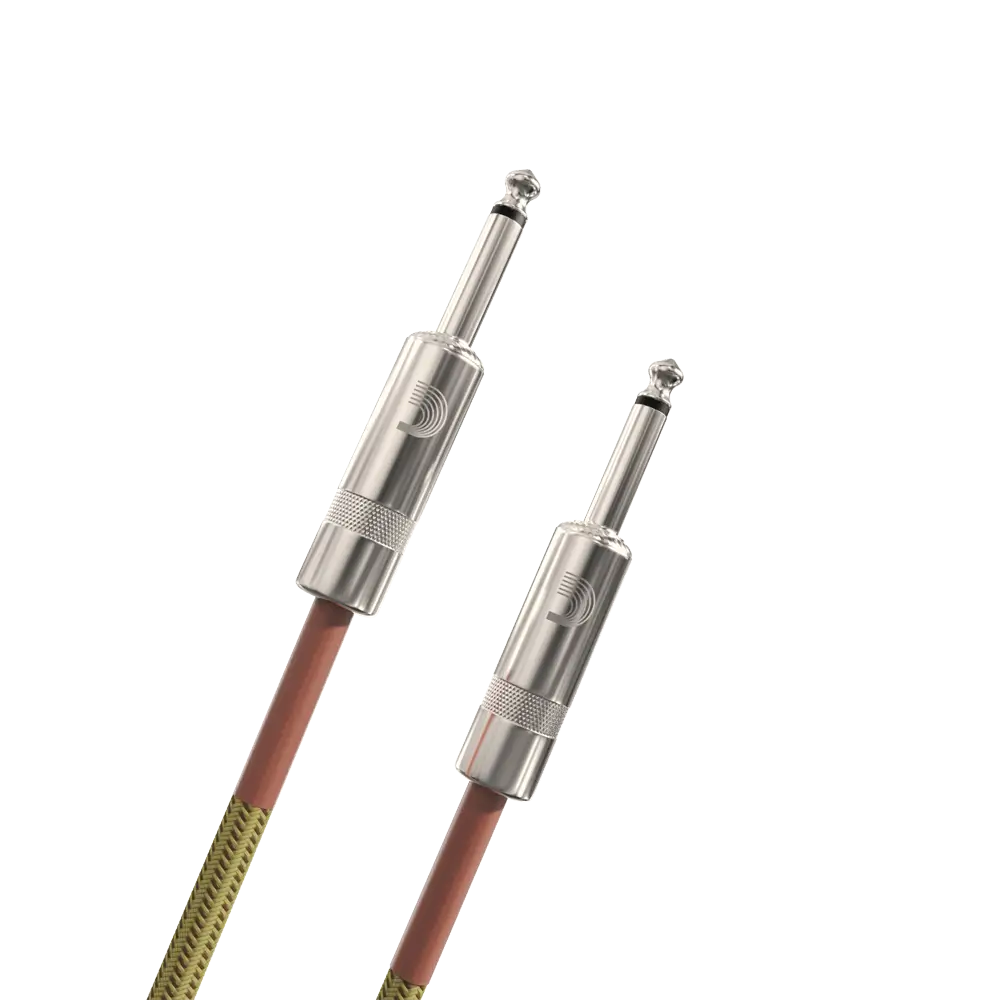 D'ADDARIO PW-BG-15TW Braided Καλώδιο Καρφί-Καρφί 4,5m-min