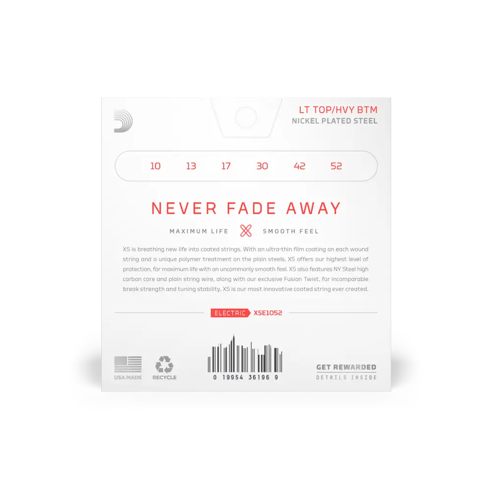 D'Addario XSE1052 Χορδές Ηλεκτρικής Κιθάρας-3