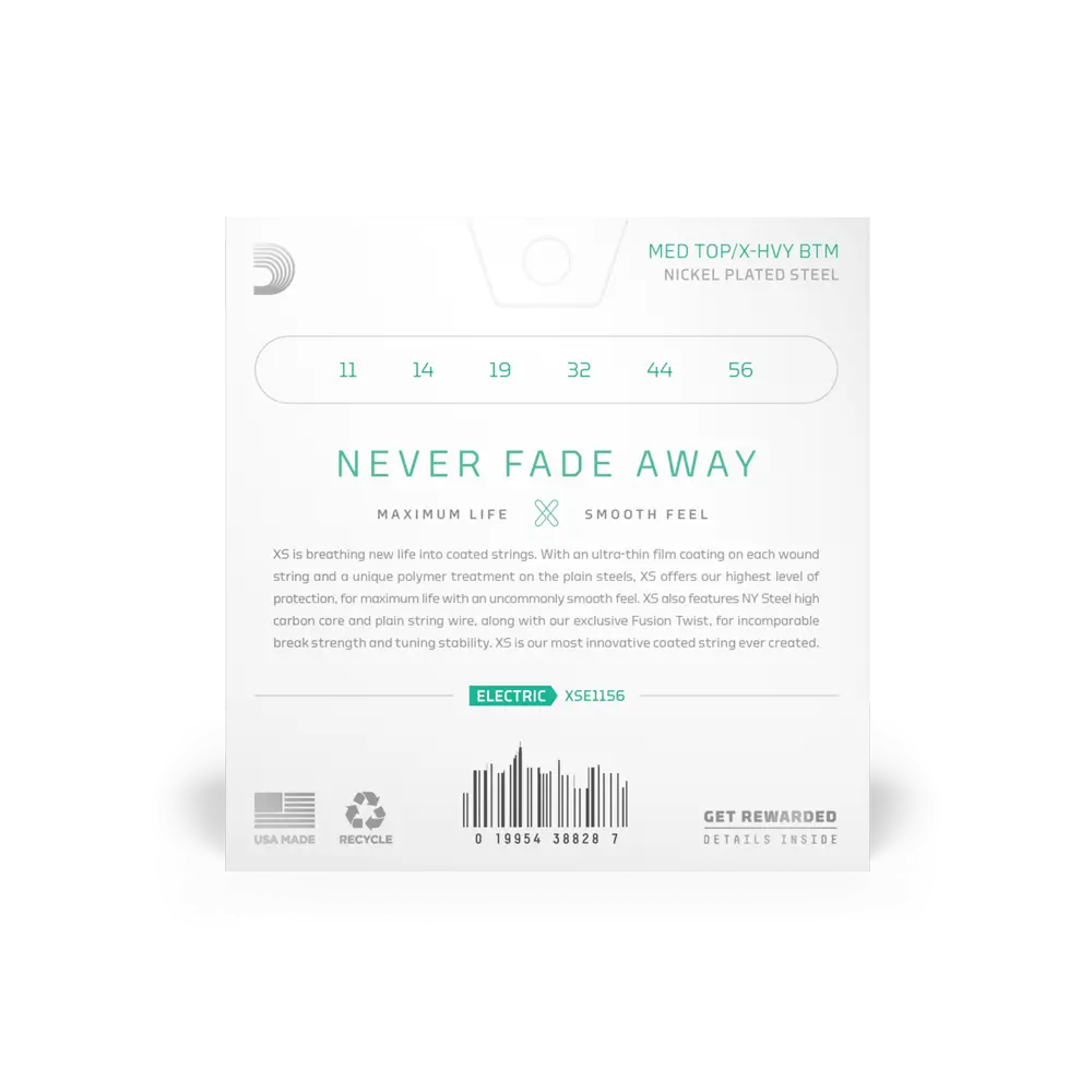 D'Addario XSE1156 Χορδές Ηλεκτρικής Κιθάρας-3